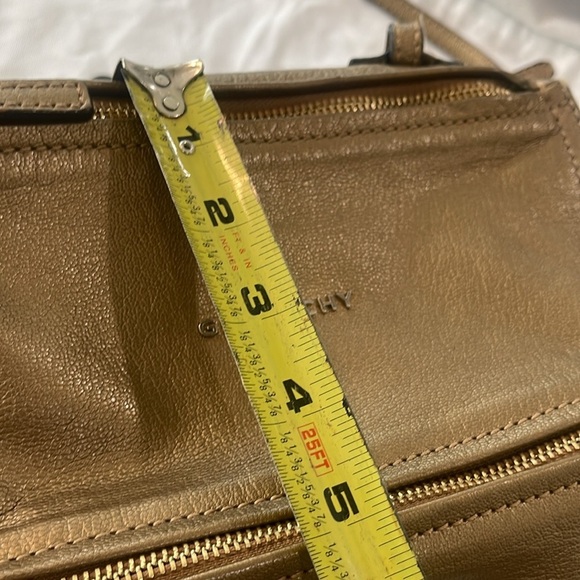 Givenchy Pandora Mini crossbody bag golden brown - Picture 12 of 17